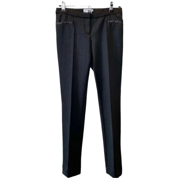 Ricki’s Black Slim Straight Leg Pant Cigarette Trousers Ponte Stretch Size 2 - Picture 15 of 15